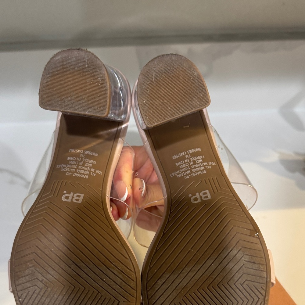BP Women's Blush Heeled Sandals - Picture 4 of 5